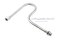 ท่อชะลอความดัน สแตนเลส 304 (Stainless Steel Buffer Tube) ทรงตัว U ความโตท่อ 14x2 mm (เกลียวใน x เกลียวนอก) 1/2" x 1/2"