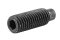 น็อตตัวหนอนดำแข็ง M10x30 ปลายทรงกระบอกขนาด 6.8x5.5 mm เกรด 12.9