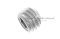 น็อตตัวหนอนสแตนเลส 1/2"x3/8" เกลียว 13 (UNC)