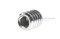 น็อตตัวหนอนสแตนเลส 1/4"x3/8" เกลียว 20 (BSW/UNC)