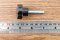 น็อตมือหมุนดอกไม้ (Star Grip Knob Bolt) ขนาด M8x35 ความโตหัว 31 mm