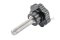 น็อตมือหมุนดอกไม้ แกนสแตนเลส (Star Grip Knob Bolt) ขนาด M12x50 ความโตหัว 48 mm