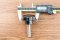 น็อตมือหมุนดอกไม้ แกนสแตนเลส (Star Grip Knob Bolt) ขนาด M12x50 ความโตหัว 48 mm