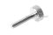 น็อตมือหมุนสแตนเลส หัวทรงกระบอกแบน (Stainless Steel Flat Cylinder Knob Bolt) ขนาด M4x20