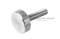 น็อตมือหมุนสแตนเลส หัวทรงกระบอกแบน (Stainless Steel Flat Cylinder Knob Bolt) ขนาด M5x20