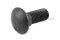 น็อตหัวกลมคอเหลี่ยมดำ ขนาด M16x40 เกรด 10.9 เกลียวตลอด