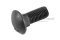 น็อตหัวกลมคอเหลี่ยมดำ ขนาด M16x40 เกรด 10.9 เกลียวตลอด