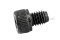 น็อตหัวจมดำแข็ง #10-32 x 1/4" (เบอร์ 10 เกลียว 32 ยาว 1/4") วัดความโตเป็นมิลได้ 4.8x6.35 mm เกลียวตลอด