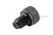น็อตหัวจมดำแข็ง #10-32 x 1/4" (เบอร์ 10 เกลียว 32 ยาว 1/4") วัดความโตเป็นมิลได้ 4.8x6.35 mm เกลียวตลอด