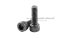 น็อตหัวจมดำแข็ง #8-32 x 1/2" (เบอร์ 8 เกลียว 32 ยาว 1/2") วัดความโตเป็นมิลได้ 4.17x12.7 mm เกลียวตลอด