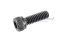 น็อตหัวจมดำแข็ง #8-32 x 1/2" (เบอร์ 8 เกลียว 32 ยาว 1/2") วัดความโตเป็นมิลได้ 4.17x12.7 mm เกลียวตลอด