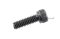 น็อตหัวจมดำแข็ง #8-32 x 1/2" (เบอร์ 8 เกลียว 32 ยาว 1/2") วัดความโตเป็นมิลได้ 4.17x12.7 mm เกลียวตลอด