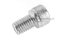 น็อตหัวจมสแตนเลส 1/4" เกลียว UNF-28 ยาว 3/8" เกลียวตลอด