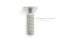 น็อตหัวจมเตเปอร์สแตนเลส 3/8"x1.1/4"