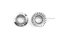 หัวน็อตติดจาน-หัวน็อตติดแหวนสแตนเลส (Flange Hex Nut Stainless) M12x1.5