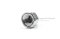 หัวน็อตหมวก-หัวน็อตแบบปิดสแตนเลส Dome Hex Nut Stainless 5/16" (BSW/UNC)