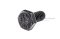 น็อตเหลี่ยมดำแข็ง ขนาด 1/4"x1/2"  เกลียว 20 (BSW/NC)  เกลียวตลอด