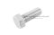 น็อตหัวเหลี่ยมสแตนเลส Stainless Steel Hex Bolt 1/2"x1.1/4" เกลียว 20 (UNF) เกลียวตลอด