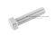 น็อตหัวเหลี่ยมสแตนเลส Stainless Steel Hex Bolt 1/2"x2" เกลียว 20 (UNF) เกลียวตลอด