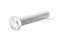 น็อตหัวเหลี่ยมสแตนเลส Stainless Steel Hex Bolt 3/8"x2" เกลียว 24 (UNF) เกลียวตลอด