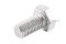 น็อตหัวเหลี่ยมสแตนเลส Stainless Steel Hex Bolt 5/16"x5/8" เกลียว 24 (UNF) เกลียวตลอด