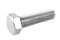 น็อตหัวเหลี่ยมสแตนเลส Stainless Steel Hex Bolt M30x120 เกลียวตลอด