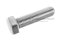 น็อตหัวเหลี่ยมสแตนเลส Stainless Steel Hex Bolt M30x120 เกลียวตลอด