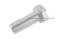 น็อตหัวเหลี่ยมสแตนเลส Stainless Steel Hex Bolt M39x100 เกลียวตลอด