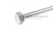 น็อตหัวเหลี่ยมสแตนเลส Stainless Steel Hex Bolt M8x500 เกลียวไม่ตลอด