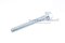 น็อตหัวเหลี่ยมแบบติดจานเหล็กชุบซิ้งค์ 3/8"x 3" เกลียว 16 (BSW/UNC) เกลียวตลอด