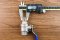 บอลวาล์วสแตนเลส Stainless ball valve ขนาด 1/4" เกลียวใน x เกลียวนอก