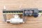 บอลวาล์วสแตนเลส Stainless ball valve ขนาด 1/4" เกลียวใน x เกลียวนอก