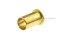 บูชเหล็ก-บูชเพลา รูใน 10 mm (9.9x11x19) บูชมีบ่าทองเหลือง