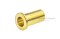 บูชเหล็ก-บูชเพลา รูใน 7 mm (6.5x7x14) บูชมีบ่าทองเหลือง