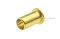 บูชเหล็ก-บูชเพลา รูใน 8 mm (7.9x9.5x18) บูชมีบ่าทองเหลือง