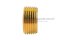 ปลั๊กอุดตัวหนอนทองเหลือง 1" BSPT 11
