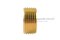ปลั๊กอุดตัวหนอนทองเหลือง 3/4" BSPT 14