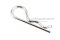 ปิ๊นตัวอาร์สแตนเลส (Stainless Snap Pin) ความโตปิ้น 3 mm ความยาวทั้งตัว 50 mm