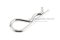 ปิ๊นตัวอาร์สแตนเลส (Stainless Snap Pin) ความโตปิ้น 3 mm ความยาวทั้งตัว 50 mm