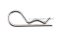ปิ๊นตัวอาร์สแตนเลส (Stainless Snap Pin) ความโตปิ้น 3 mm ความยาวทั้งตัว 50 mm
