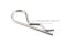 ปิ๊นตัวอาร์สแตนเลส (Stainless Snap Pin) ความโตปิ้น 4 mm ความยาวทั้งตัว 70 mm