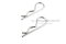 ปิ๊นตัวอาร์สแตนเลส (Stainless Snap Pin) ความโตปิ้น 4 mm ความยาวทั้งตัว 75 mm