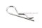 ปิ๊นตัวอาร์สแตนเลส (Stainless Snap Pin) ความโตปิ้น 4 mm ความยาวทั้งตัว 75 mm