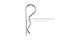 ปิ๊นตัวอาร์สแตนเลส (Stainless Snap Pin) ความโตปิ้น 4 mm ความยาวทั้งตัว 75 mm