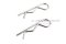 ปิ๊นตัวอาร์สแตนเลส (Stainless Snap Pin) ความโตปิ้น 6 mm ความยาวทั้งตัว 135 mm
