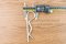 ปิ๊นตัวอาร์สแตนเลส (Stainless Snap Pin) ความโตปิ้น 6 mm ความยาวทั้งตัว 135 mm