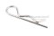 ปิ๊นตัวอาร์สแตนเลส (Stainless Snap Pin) ความโตปิ้น 6 mm ความยาวทั้งตัว 135 mm