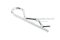 ปิ๊นตัวอาร์เหล็ก (Steel Snap Pin) ความโตปิ้น 2.5 mm ความยาวทั้งตัว 50 mm