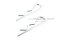 ปิ๊นตัวอาร์เหล็ก (Steel Snap Pin) ความโตปิ้น 5 mm ความยาวทั้งตัว 100 mm