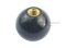 ลูกบอลหัวจับมีเกลียวด้านใน ด้ามจับกลม หัวน็อตกลม ขนาด M10 ความโตหัว 35 mm สีดำ